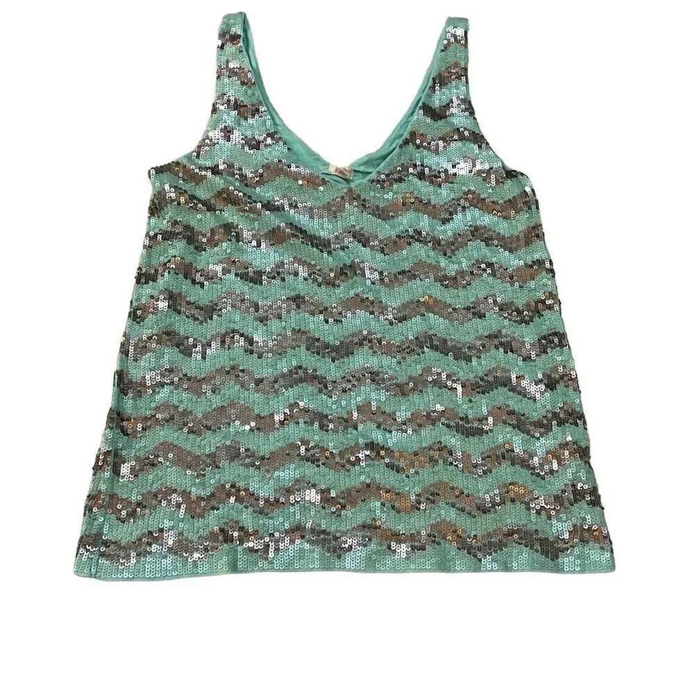 J Crew Sequin Top